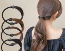 Dây cột tóc hình tóc giả bằng sợi tổng hợp độc đáo