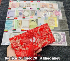 Bộ Tiền 20 Tờ 20 Quốc Gia